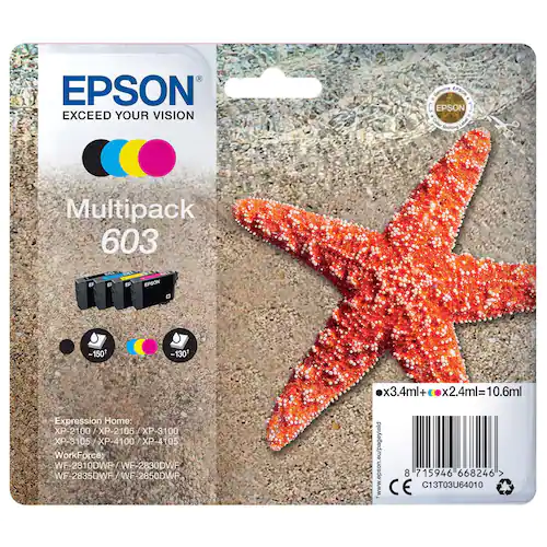 Epson Bläckpatron T03U 603 4-Färg