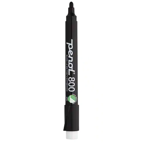 PENOL Whiteboardpenna 800 rund svart