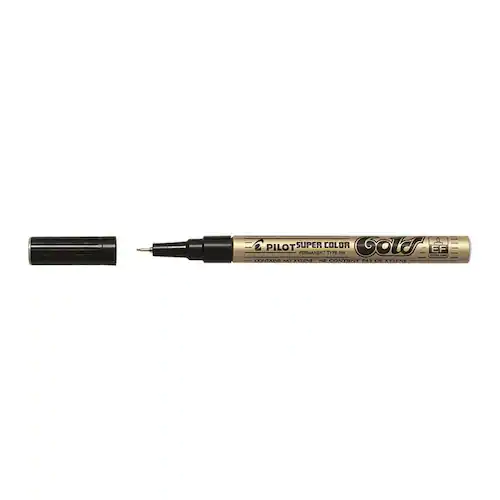 Pilot Märkpenna Super Color, 1,0 mm, guld
