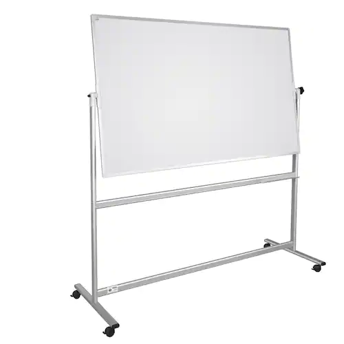2X3 The Boards' Company Whiteboardtavla vändbar/mobil 120x90cm