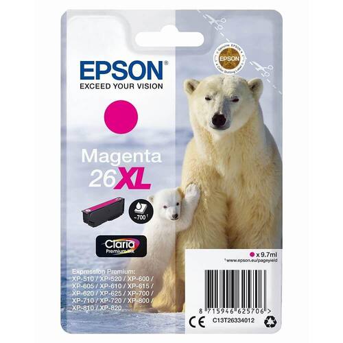 Epson Bläckpatron C13T26334012 Magenta