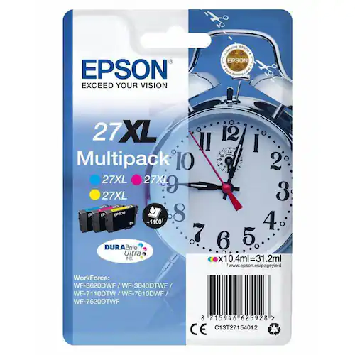 Epson Bläckpatron EPSONC13T27154012 XL CMY3/FP