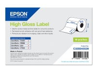 Epson - Högblank - 51 x 102 mm 610 etikett (er) (1 rulle/rullar x 610) matrisskurna etiketter - för ColorWorks CW-C4000E (BK), CW-C4000E (MK) TM C3500