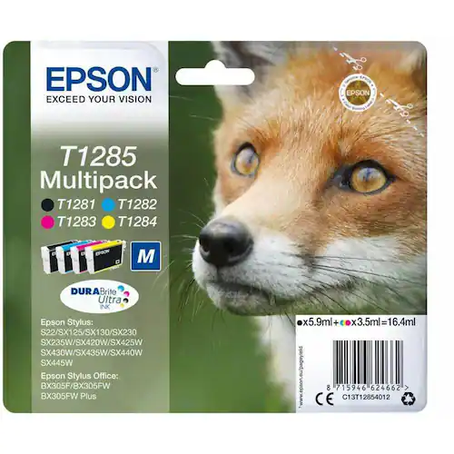 Epson Bläckpatron C13T12854012 multipack