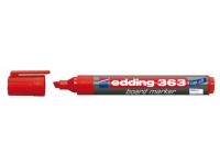 Whiteboardmarker Edding 363, skrå, rød