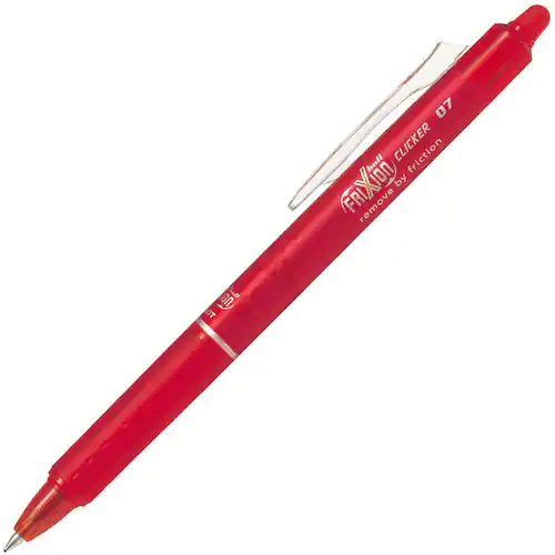 Pilot Gelpenna Frixion Clicker 0,7 röd
