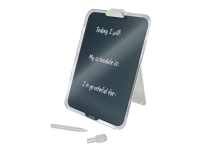 Clipboard glas Leitz Cosy grå
