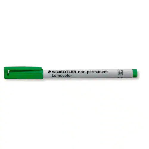 STAEDTLER Lumocolor Universalpenna Lumocolor® Icke-permanent, kulspets, 1 mm linjebredd, grön