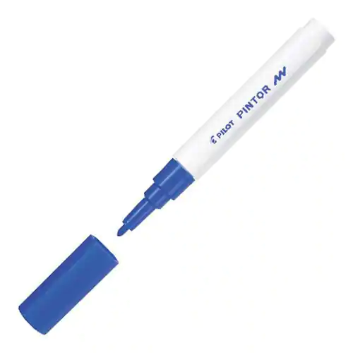 Pilot Märkpenna Pintor Fine spets, 1,0 mm, Blå