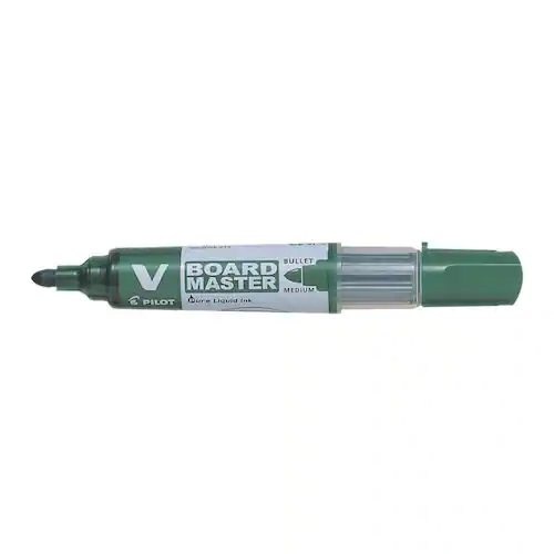 Pilot Begreen Whiteboardpenna Begreen V-Board Master, rund spets på 6,0 mm, grön