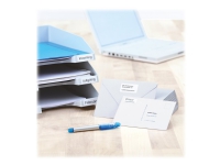 HERMA Premium - Papper - matt - permanent självhäftande - vit - 35.6 x 16.9 mm 2000 etikett (er) (25 ark x 80) laminerade etiketter