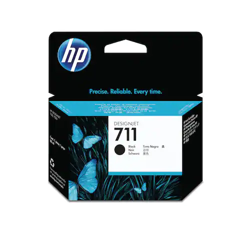 HP Bläckpatron CZ133A 711 Svart