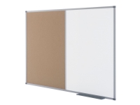 Kombi.tavle kork/WB Classic Nobo90x120cm