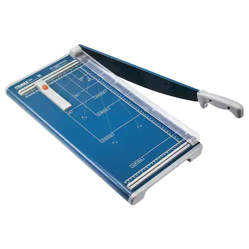 Dahle Kontorsgiljotin, 460 mm, papper, blå