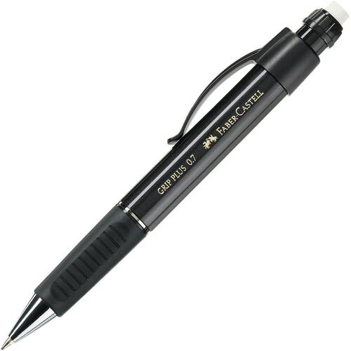Faber-Castell Stiftpenna, Grip Plus 1307, 0,7 mm, pennkropp med greppzon, svart