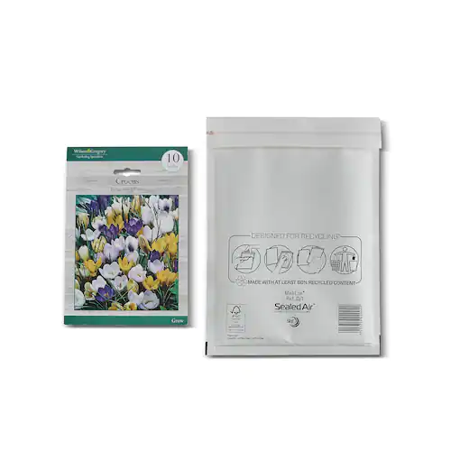 Mail Lite® Bubbelpåse D1 180x260mm vit 100/FP