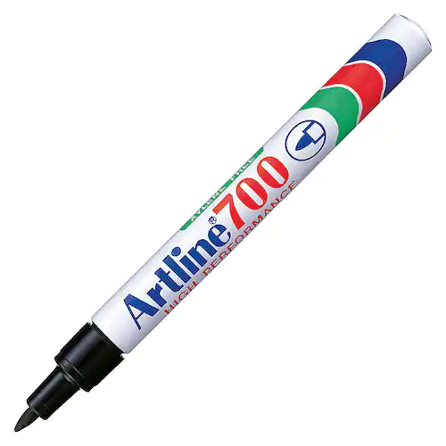 Artline Märkpenna Rund 700 Perm. 0,7 sv