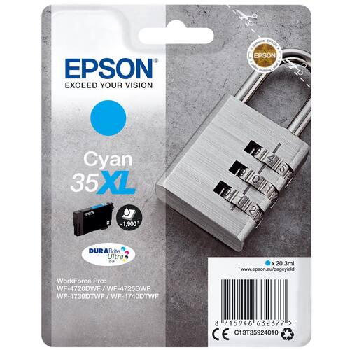 Epson Bläckpatron T3592 XL Cyan