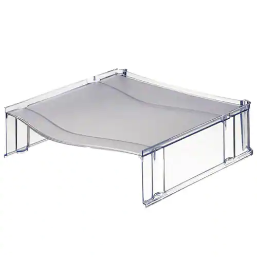 Leitz Distanspinne, polystyren, genomskinligt grå, 70 x 265 x 254 mm