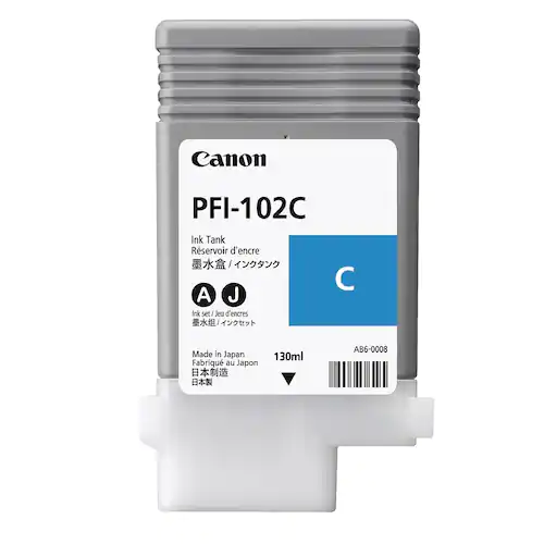 Canon Bläckpatron PFI-102C cyan