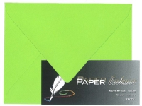 Kuvert C6 120g lime texturerad 10 st.