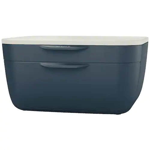 Leitz Blankettbox COSY 2 lådor grå