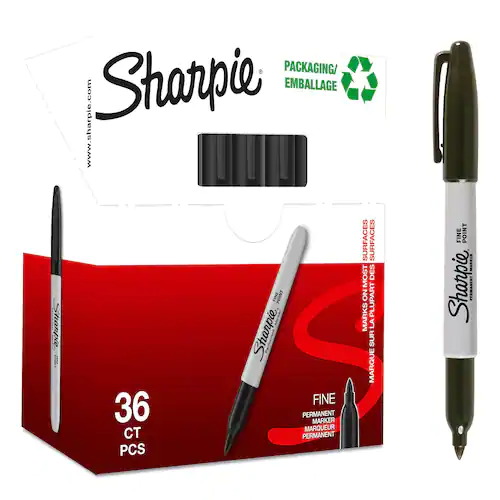 Sharpie Märkpenna F svart
