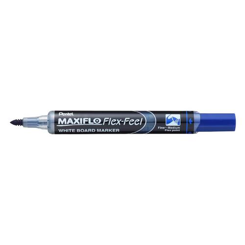 Pentel Whiteboardpenna Maxiflo Flex blå