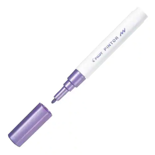 Pilot Märkpenna Pintor Fine spets, 1,0 mm, Metallic Lila
