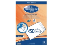Kuvert la couronne c5, 162 x 229 mm, 90 g, vitt, 50 st.