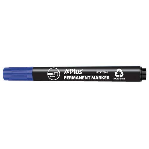 A PLUS Märkpenna A PLUS eco sned 1-5mm blå