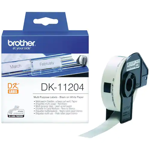 Brother Etikett universal 17x54mm