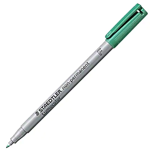 STAEDTLER Lumocolor Lumocolor Universalpenna Lumocolor® 316 icke-permanent, tunn spets, 0,6 mm linjebredd, grön