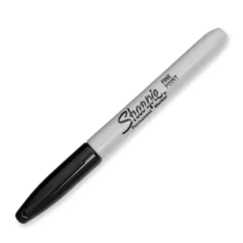Sharpie Märkpenna F svart v.pack