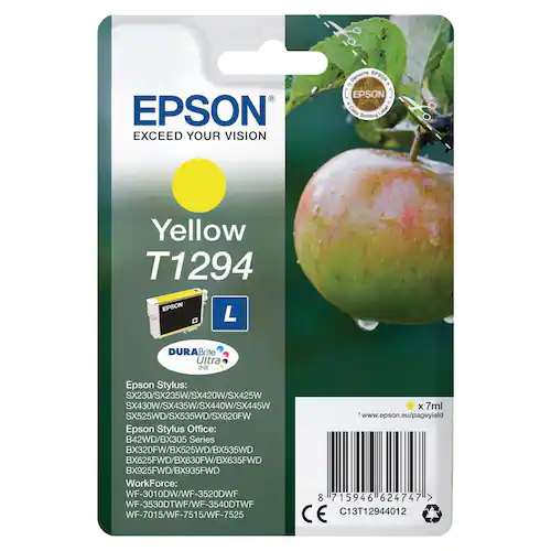 Epson Bläckpatron C13T12944011 Gul