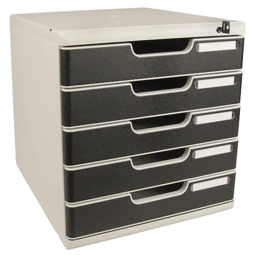 Exacompta Blankettbox Modulo 5 låd A4+ grå/svart