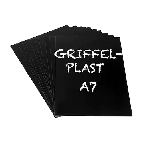 Griffelplast A7 svart
