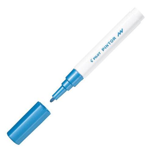 Pilot Märkpenna Pintor Fine spets, 1,0 mm, Metallic Blå