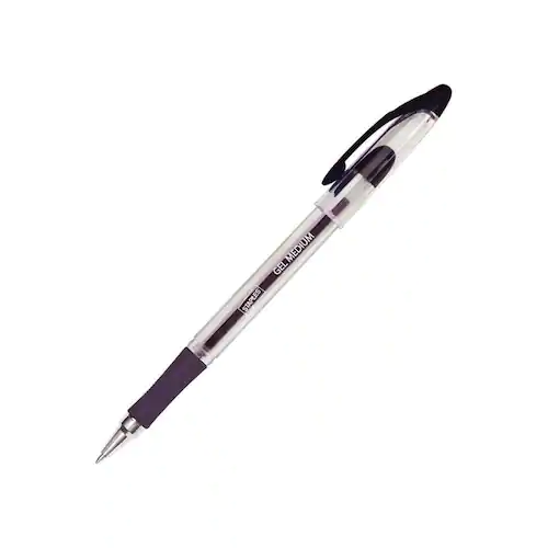 Staples Gelpenna Pen 0,7 svart