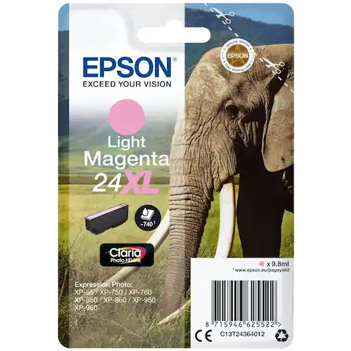 Epson Bläckpatron C13T24364012 ljus mag
