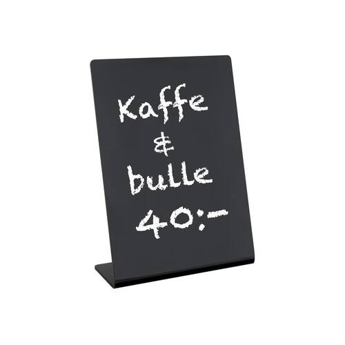 Informationsställ griffel lutande A5 svart