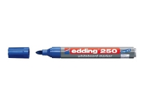 Whiteboardmarker Edding 250 blå 1,5-3,0 mm (stk.)