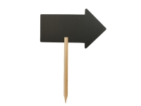 Securit FBS-ARROW, Melamin, Harts, Kardborreband, Svart
