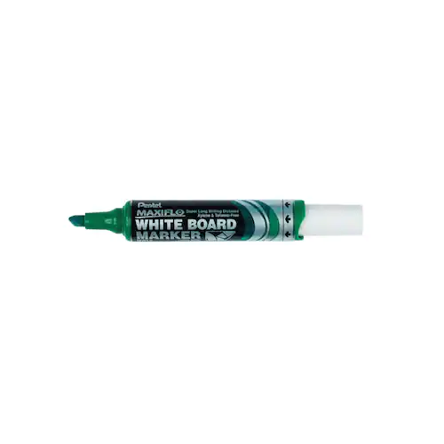 Pentel Whiteboardpenna Maxiflo sned grön
