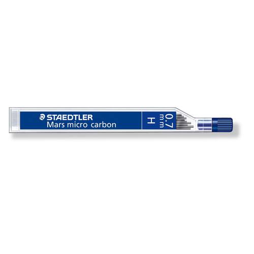 Staedtler Mars Stift till mekanisk stiftpenna, Mars Micro Carbon, 0,7 mm H-stift