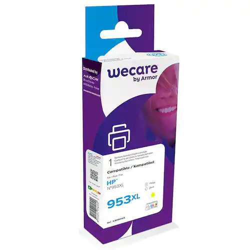 Wecare Bläckpatron 953XL gul