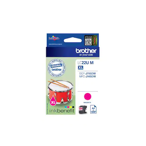 Brother Bläckpatron LC22UM Magenta
