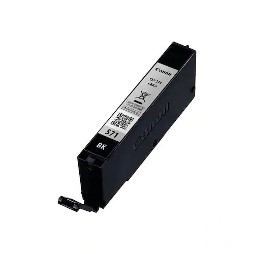 Canon Bläckpatron CLI-571BK (0385C001), svart, singelpack, standardkapacitet