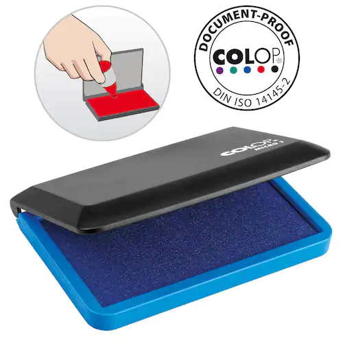 Colop Stämpeldyna 90x50mm blå