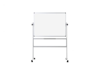 Whiteboardtavla svingtavle på hjul 120 x 150 cm BI-Office